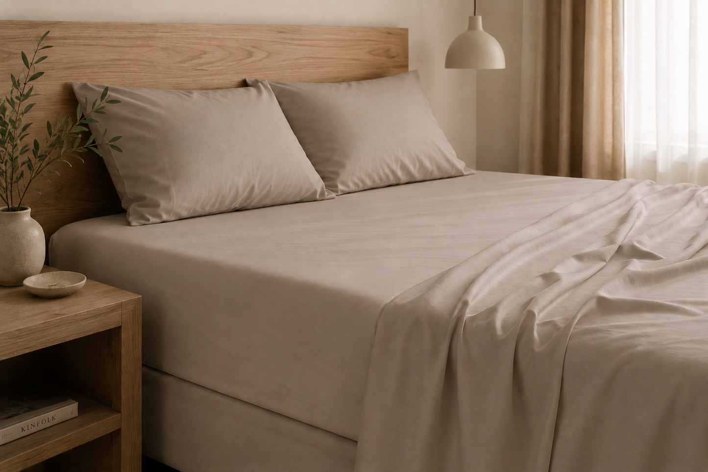 SNUGG Driftwood fitted sheet