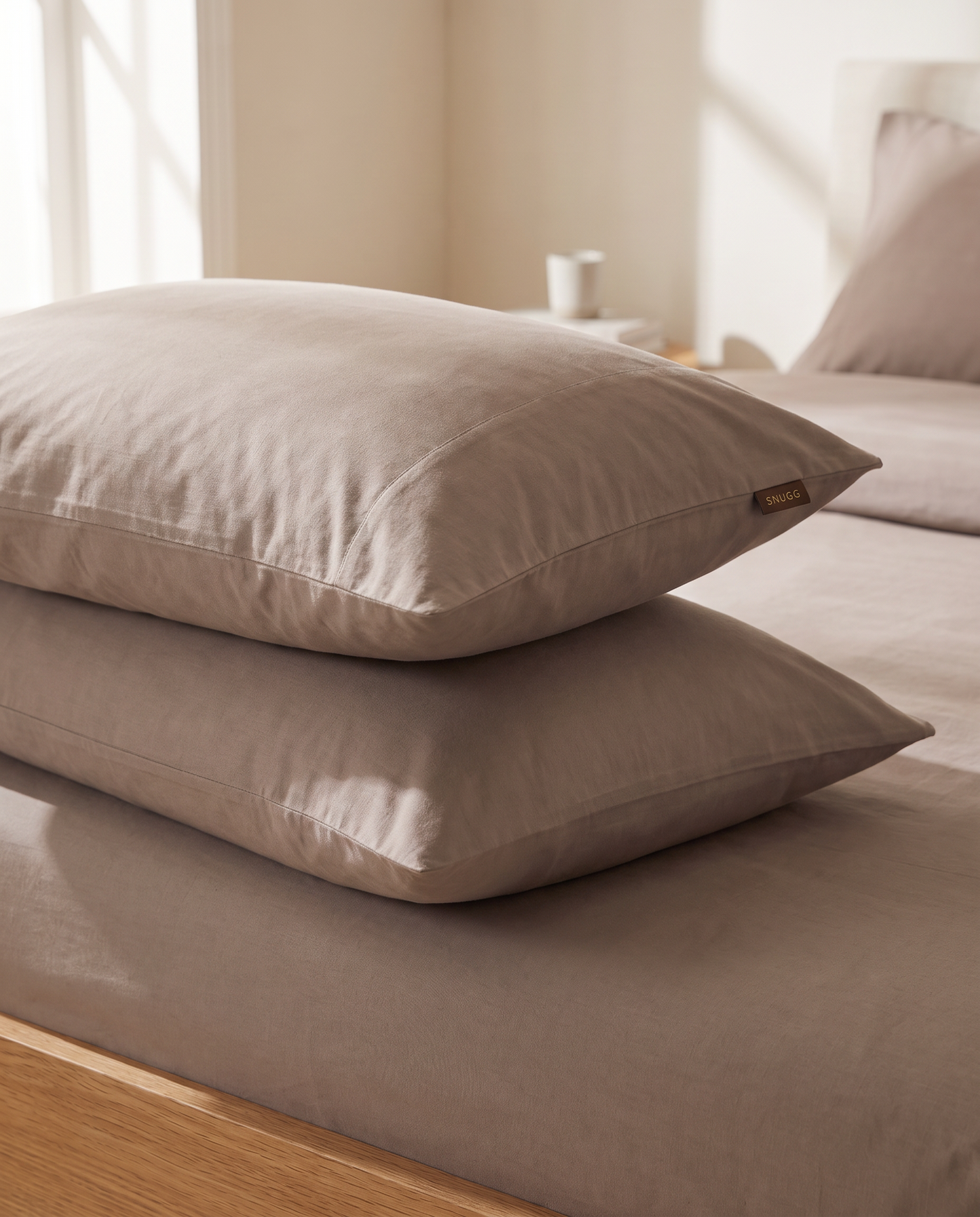 SNUGG Driftwood pillowcases, set of 2