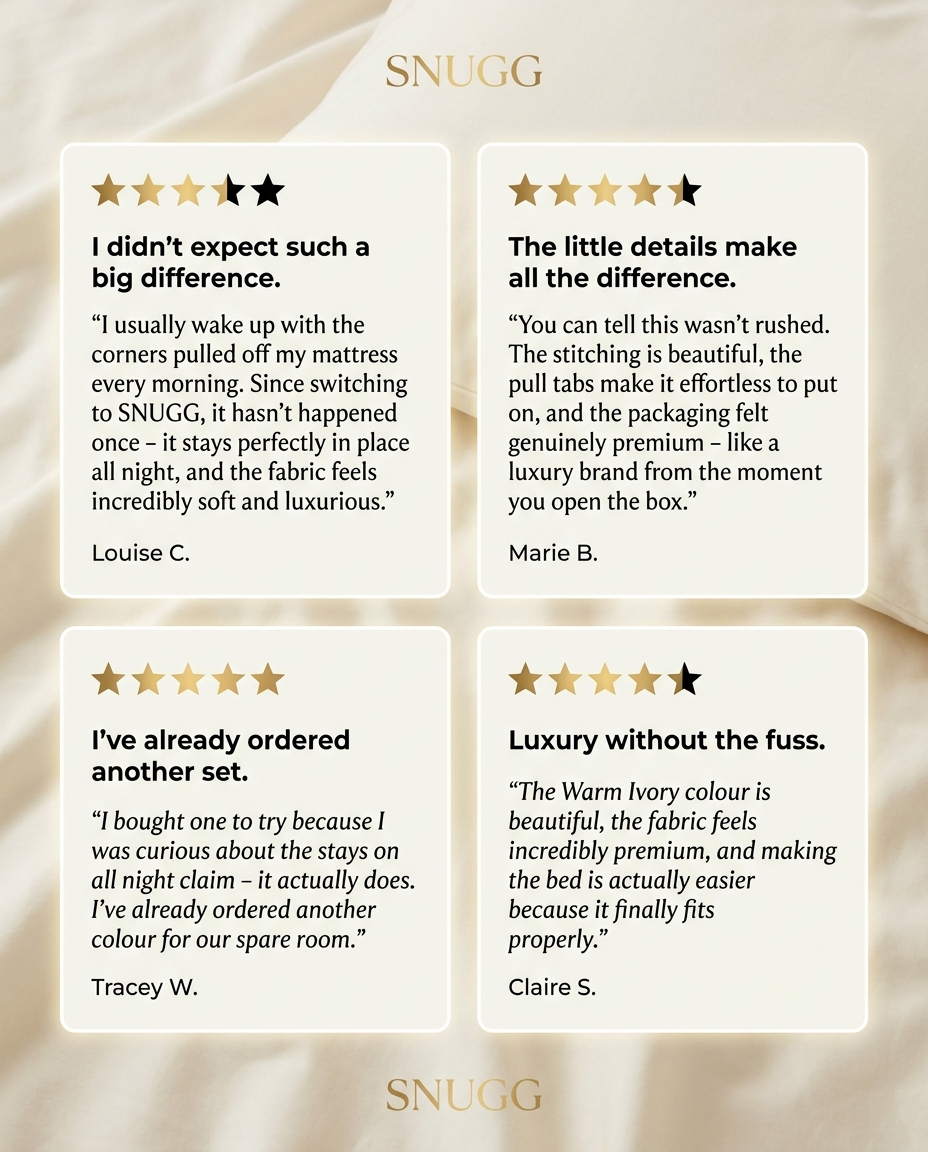 SNUGG customer reviews