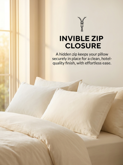 SNUGG Pillowcases - Invisible Zip hero